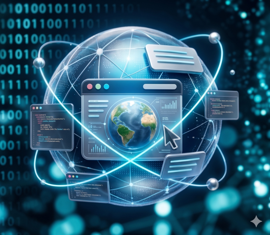 Esfera 3D Web